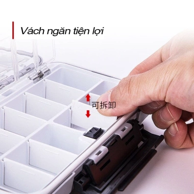 Hộp đựng phụ kiện và mồi cao cấp Phukiencaulure25 - Chống nước, bền bỉ, tiện lợi 3 Hộp đựng phụ kiện và mồi cao cấp Phukiencaulure25 - Chống nước, bền bỉ, tiện lợi 3
