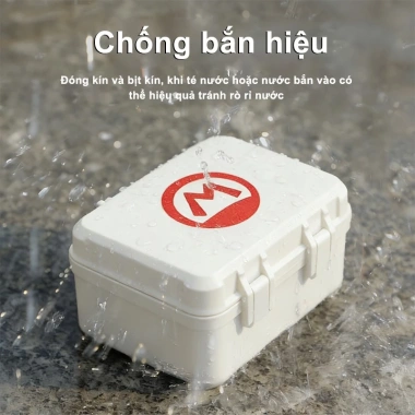 Hộp Đựng Pin Máy Ảnh Chống Ẩm, Ngăn Riêng Pin và Thẻ Nhớ, Bảo Vệ - Giá 21.000đ 2