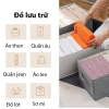 Hộp đựng quần áo 11‑12 ngăn có nắp, túi vải gấp gọn tiện lợi cho đồ lót, tất vớ – KOMOKI 17.000đ 2