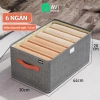 Hộp Đựng Quần Áo Chia Ngăn AVI HA9N Vải 3 Lớp, Lõi Cứng PP, Tay Xách, Gấp Gọn Tiện Lợi, Giá 41.778 VND 6