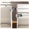 Hộp Đựng Quần Áo Gấp Gọn Cỡ Lớn Có Bánh Xe - Thùng Gia Đình Kín Đáo, Chống Bụi 489k 5
