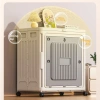 Hộp Đựng Quần Áo Gấp Gọn Cỡ Lớn Có Bánh Xe - Thùng Gia Đình Kín Đáo, Chống Bụi 489k 6