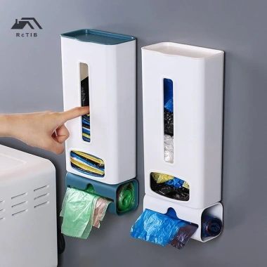 Hộp đựng rác nhựa treo tường có nắp đậy - Giải pháp gọn gàng cho phòng tắm và bếp, giảm 22%