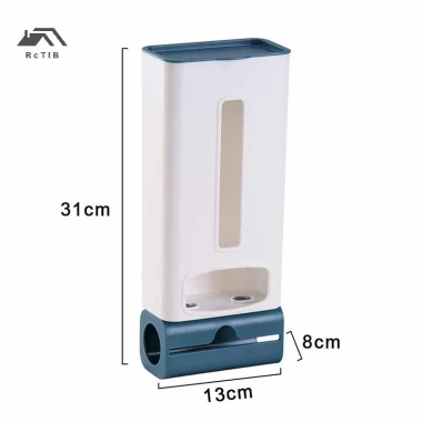 Hộp đựng rác nhựa treo tường có nắp đậy - Giải pháp gọn gàng cho phòng tắm và bếp, giảm 22%