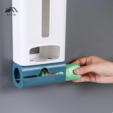 Hộp đựng rác nhựa treo tường có nắp đậy - Giải pháp gọn gàng cho phòng tắm và bếp, giảm 22%