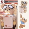 Hộp đựng rác ô tô vải thiết kế gấu dễ thương - Trang trí nội thất, giá 168.080₫ 2