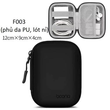 Hộp Đựng Sạc Cáp iPhone, Tai Nghe AirPod, Thẻ Nhớ - Baona Phom Cứng Giá 82.000₫ 6