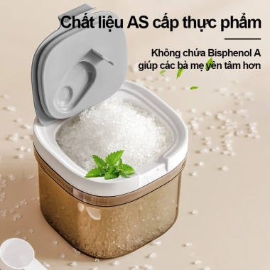 Hộp đựng sữa bột Chống ẩm, Hút chân không Từ tính cho Bé - Ưu đãi 64.900₫
