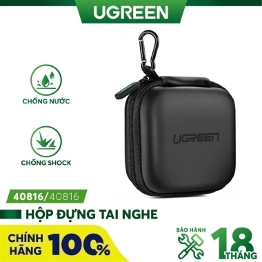 Hộp đựng tai nghe, USB UGREEN – Chống sốc, chống nước, Nhỏ gọn, Cứng cáp 60.000 VND