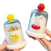 Hộp Đựng Tăm Bông Trong Suốt Nắp Đậy – Hũ Mặt Cười, Trang Trí Bàn Ăn 24.9k 4