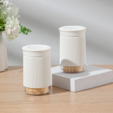 Hộp đựng tăm cá nhân hóa Jianjia – Thiết kế đơn giản, giá 42.900₫, nhập Trung Quốc