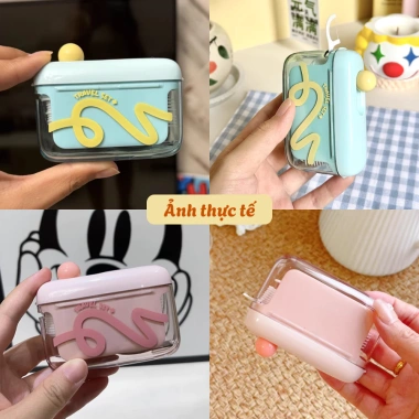 Hộp Đựng Tăm Chỉ Nha Khoa Mini Có Nút Nhấn, Bỏ Túi Nhỏ Gọn, Chống Nước Bụi, Giá 18.000 VND 5 Hộp Đựng Tăm Chỉ Nha Khoa Mini Có Nút Nhấn, Bỏ Túi Nhỏ Gọn, Chống Nước Bụi, Giá 18.000 VND 5