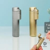 Hộp đựng tăm kim loại di động hợp kim kẽm, 20 tăm - tiện du lịch, đi bộ đường dài