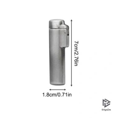Hộp đựng tăm kim loại di động hợp kim kẽm, 20 tăm - tiện du lịch, đi bộ đường dài 5
