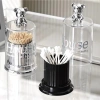 Hộp đựng tăm trong suốt HM576 - Nắp gấu dễ thương, bảo vệ an toàn, chỉ 27.000₫ 2