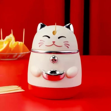 Hộp Đựng Tăm Tự Động Mèo Thần Tài May Mắn Cả Năm - Tiện Lợi, Giá Ưu Đãi 43.243₫ 2 Hộp Đựng Tăm Tự Động Mèo Thần Tài May Mắn Cả Năm - Tiện Lợi, Giá Ưu Đãi 43.243₫ 2