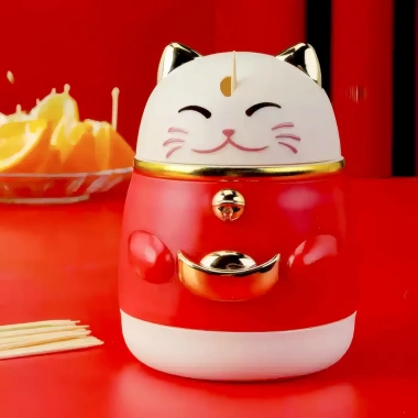 Hộp Đựng Tăm Tự Động Mèo Thần Tài May Mắn Cả Năm - Tiện Lợi, Giá Ưu Đãi 43.243₫ 7 Hộp Đựng Tăm Tự Động Mèo Thần Tài May Mắn Cả Năm - Tiện Lợi, Giá Ưu Đãi 43.243₫ 7