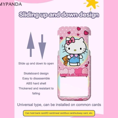 Hộp đựng thẻ ảnh MYPANDA – kính thiên văn, khóa dễ dàng, tay áo, thẻ mặt dây chuyền, giá 43.000₫