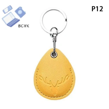 Hộp đựng thẻ da sang trọng – Móc khóa, khóa cửa, túi thẻ truy cập, giá chỉ 39.636 VND 8