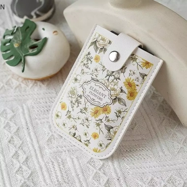 Hộp đựng thẻ kéo ra NS đáng yêu, di động, nhiều khe cắm thẻ ID và xe buýt nữ
