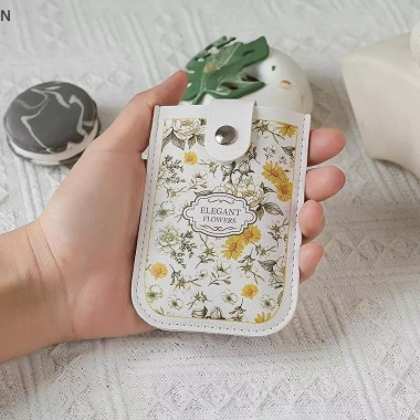 Hộp đựng thẻ kéo ra NS đáng yêu, di động, nhiều khe cắm thẻ ID và xe buýt nữ