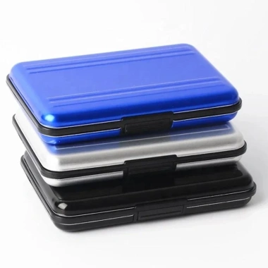 Hộp Đựng Thẻ Nhớ Micro SD 8 Ngăn Chống Nước, Dây Đeo Bảo Vệ, Giá 74.292 VND