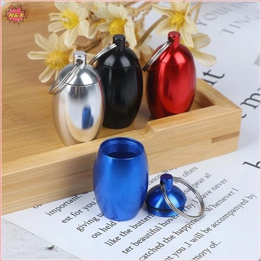 Hộp đựng thuốc N & X khóa móc, đựng viên nang tiện lợi, bỏ túi - Giá 47.190đ