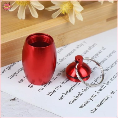 Hộp đựng thuốc N & X khóa móc, đựng viên nang tiện lợi, bỏ túi - Giá 47.190đ