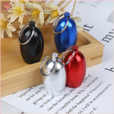 Hộp đựng thuốc N & X khóa móc, đựng viên nang tiện lợi, bỏ túi - Giá 47.190đ