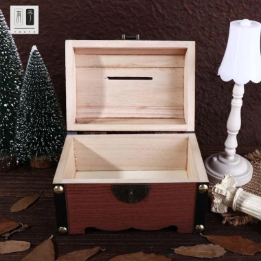 Hộp Đựng Tiền Tiết Kiệm Gỗ Retro Có Khóa - Trang Trí Nhà Cửa S2 Giá 126.289₫ 2