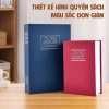 Hộp Đựng Tiền Tiết Kiệm Hình Sách - Két Sắt Ngụy Trang Khóa Số, Kín Đáo Bảo Vệ 8