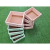 Hộp đựng trái cây, giấy cứng cao cấp, nắp mica trong suốt, kèm túi xách - 125k 8