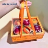 Hộp Đựng Trái Cây Quai Xách - Quà Tặng Lễ Tết Màu Cam Hồng, Giảm Giá Đến 22% 2