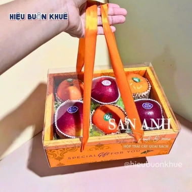 Hộp Đựng Trái Cây Quai Xách - Quà Tặng Lễ Tết Màu Cam Hồng, Giảm Giá Đến 22% 2 Hộp Đựng Trái Cây Quai Xách - Quà Tặng Lễ Tết Màu Cam Hồng, Giảm Giá Đến 22% 2