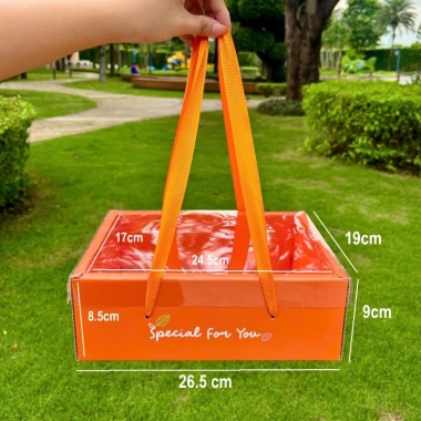 Hộp Đựng Trái Cây Quai Xách - Quà Tặng Lễ Tết Màu Cam Hồng, Giảm Giá Đến 22% 9 Hộp Đựng Trái Cây Quai Xách - Quà Tặng Lễ Tết Màu Cam Hồng, Giảm Giá Đến 22% 9