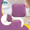 Hộp đựng trang sức 2 lớp dây kéo thanh lịch cho nhẫn, dây chuyền, vòng tay 262.900₫ 7