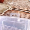 Hộp Đựng Trang Sức 6 Ngăn Nhựa Trong Suốt QR - Bảo Quản, Giá Ưu Đãi 35.970 VND 2