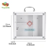 Hộp đựng tủ hỗ trợ treo tường hợp kim nhôm - Dễ dàng lắp đặt, đa chức năng, giá chỉ 355.300 VND 5