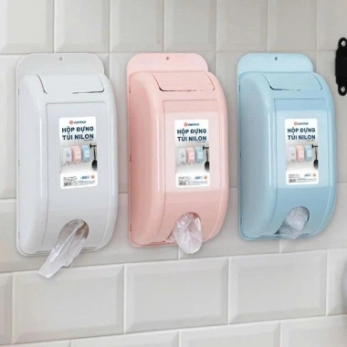 Hộp Đựng Túi Nilong Dán Tường Việt Nhật – Gọn nhẹ, giữ túi sạch, 32.000đ (gốc 41.600đ)