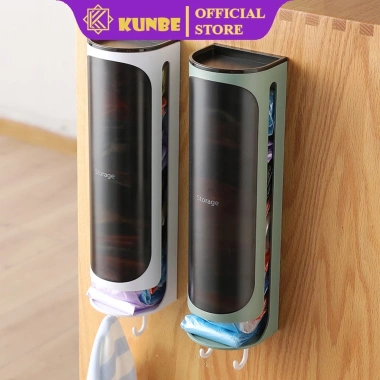 Hộp Đựng Túi Nilong, Khăn Giấy, Túi Rác KUNBE Dán Tường - Tiện Lợi, Giá 19.000₫