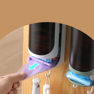 Hộp Đựng Túi Nilong, Khăn Giấy, Túi Rác KUNBE Dán Tường - Tiện Lợi, Giá 19.000₫