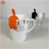 Hộp đựng túi trà hình mèo 3D N & X - Cup Clip, nhãn tiệc, bộ trà đầy màu sắc, giảm 18% 3