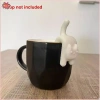 Hộp đựng túi trà hình mèo 3D N & X - Cup Clip, nhãn tiệc, bộ trà đầy màu sắc, giảm 18% 7