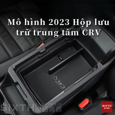 Hộp Đựng Vật Dụng Bệ Tỳ Tay Xe Honda CRV 2.023 - Khay Đa Năng Gắn Tay Vịn