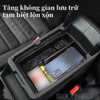 Hộp Đựng Vật Dụng Bệ Tỳ Tay Xe Honda CRV 2.023 - Khay Đa Năng Gắn Tay Vịn