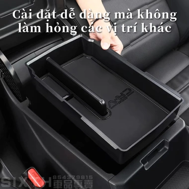 Hộp Đựng Vật Dụng Bệ Tỳ Tay Xe Honda CRV 2.023 - Khay Đa Năng Gắn Tay Vịn