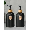 Hộp Đựng Xà Phòng 500ml Sọc Đổ Lại Đen Trắng - Nhà Bếp & Phòng Tắm, Tối Giản, Thân Thiện Môi Trường - 84.480₫