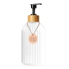 Hộp Đựng Xà Phòng 500ml Sọc Đổ Lại Đen Trắng - Nhà Bếp & Phòng Tắm, Tối Giản, Thân Thiện Môi Trường - 84.480₫ 10
