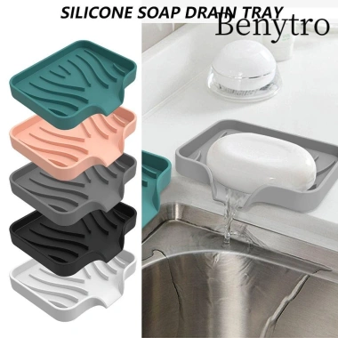Hộp đựng xà phòng BENYTRO thoát nước, bàn chải môi, chai xốp - giá 42.350₫