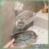 Hộp đựng xà phòng cốc hút treo tường - Không đục lỗ, thoát nước nhanh, giao hàng tại địa phương, giảm giá 20% chỉ 53.600₫